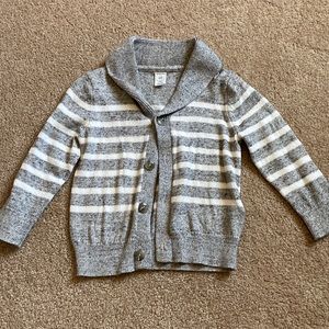 Baby Gap Boys Striped Shawl Sweater - 3T